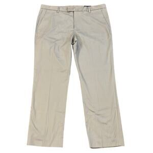 FAIRLANE Grey Straight Leg  Flat Front Chino's Size 40 X 32